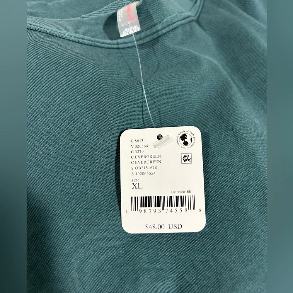 FP Movement by Free People Inspire Layer Long Sleeve Crop Top - Picture 8 of 8